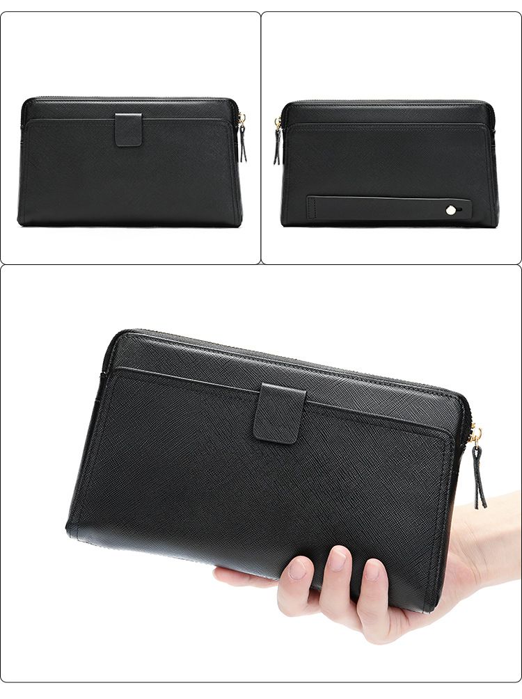 Men's Leather, Casual Cowhide Handbag, Business Envelope Bag, Fashion Men's Handbag_voghion.com