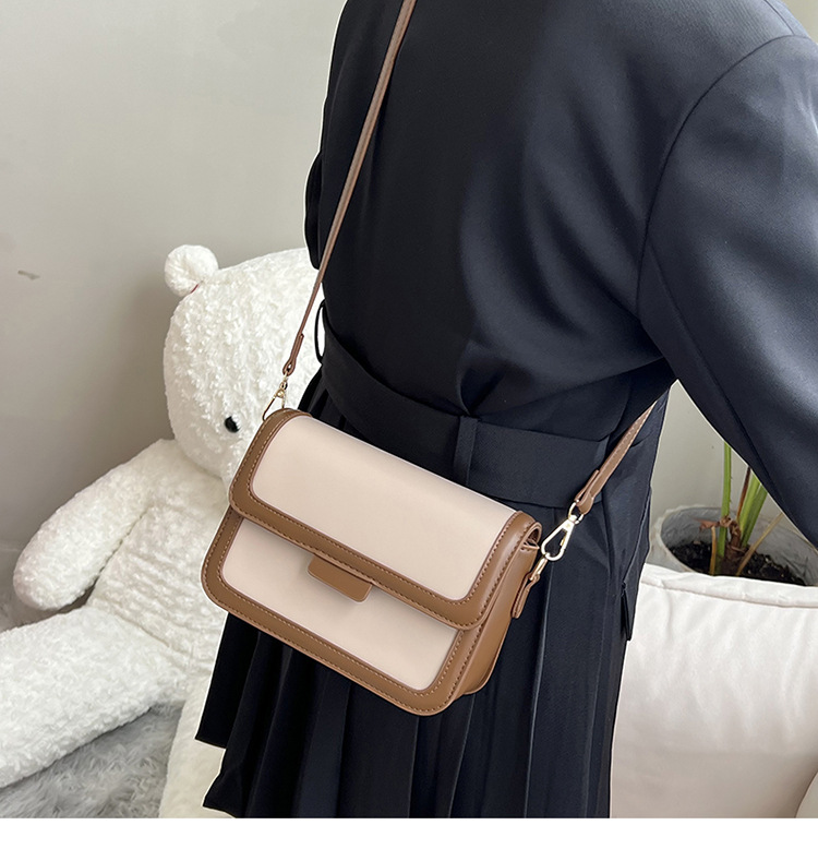 Correa Transmisión en vivo Estilo caliente Spot One Piece Dropshipping 2023 Primavera Pequeño bolso cuadrado Todo fósforo Bolso bandolera de un solo hombro Moda para mujer_voghion.com