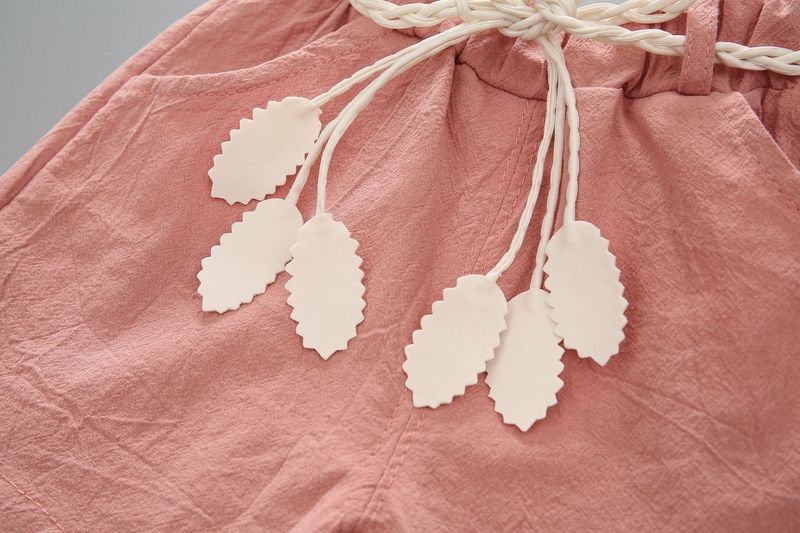 Ensemble deux pièces pour mère et fille, short à manches courtes et col rond, imprimé pastèque_voghion.com