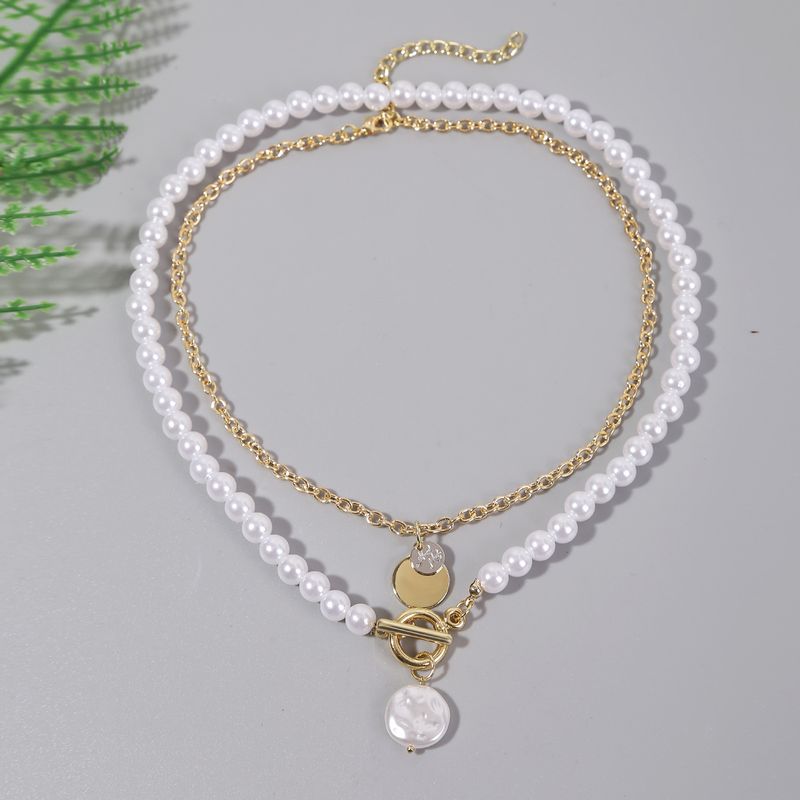 Multi schicht unregelmäßigen perlenkette, speziell geformte retro Barock perlenkette schmuck high-end_voghion.com