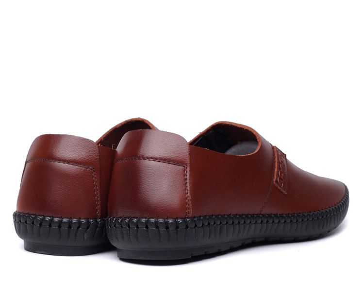 2025 Spring New British Style Men's Loafers Casual Versatile Soft Sole Driving Shoes_voghion.com