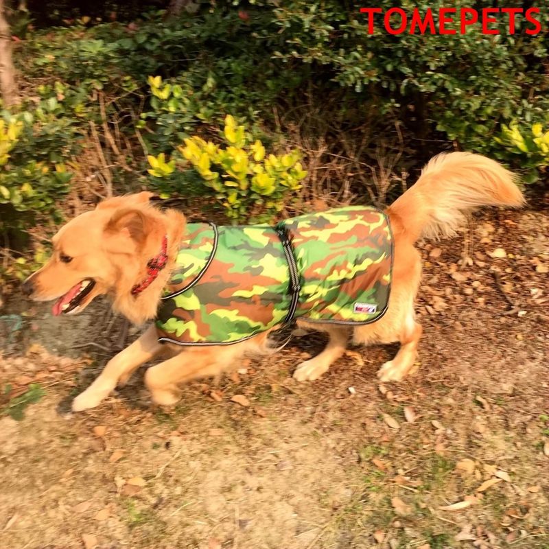 25 Haustierkleidung Reflektierender riesiger verdickter Baumwollmantel Großer Hund Wasserdichter warmer Wintermantel_voghion.com