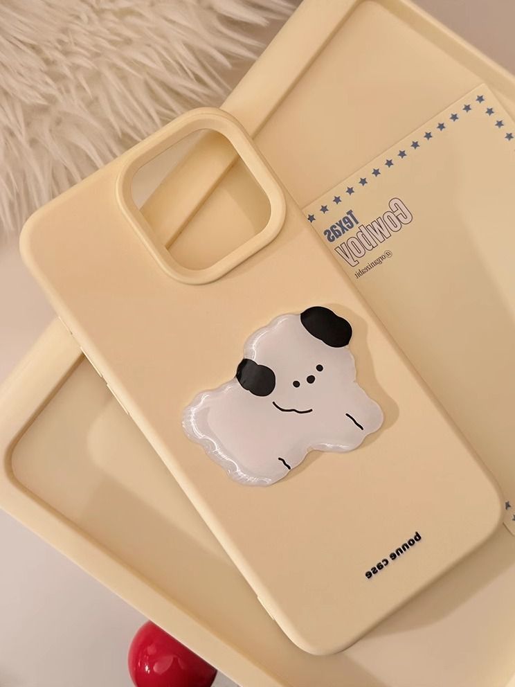Unschlagbare Qualität 3D Cartoon Hund Phantasie Meistverkaufte Iphone16pro Max Handy Shell Für IPhone 15 Anwendbar 14 Silikon Weiche Fall 13_voghion.com