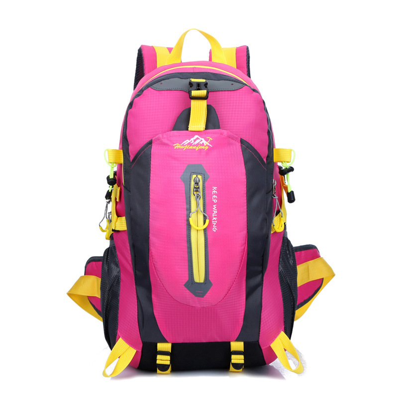 LazyZoom 【Tesoro de fábrica】Nueva mochila de viaje de nailon impermeable para senderismo al aire libre para parejas_voghion.com