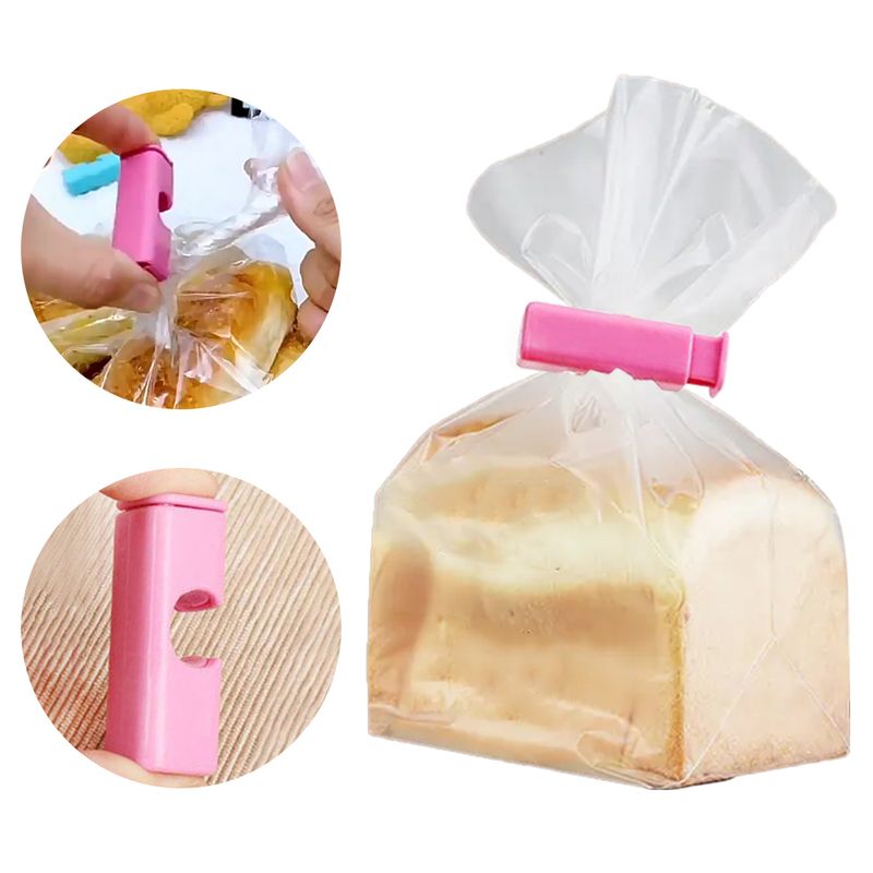 6PCS Zacisk uszczelniający do torebek do przechowywania żywności Zacisk do torebek do przechowywania świeżej żywności Zacisk uszczelniający do torebek Narzędzie do przechowywania w kuchni_voghion.com