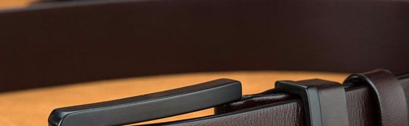 VARME menns toppkvalitets nye design massivt kuskinn menn ku ekte skinn kuskinn svart nålespenne metallbelter jeans_voghion.com