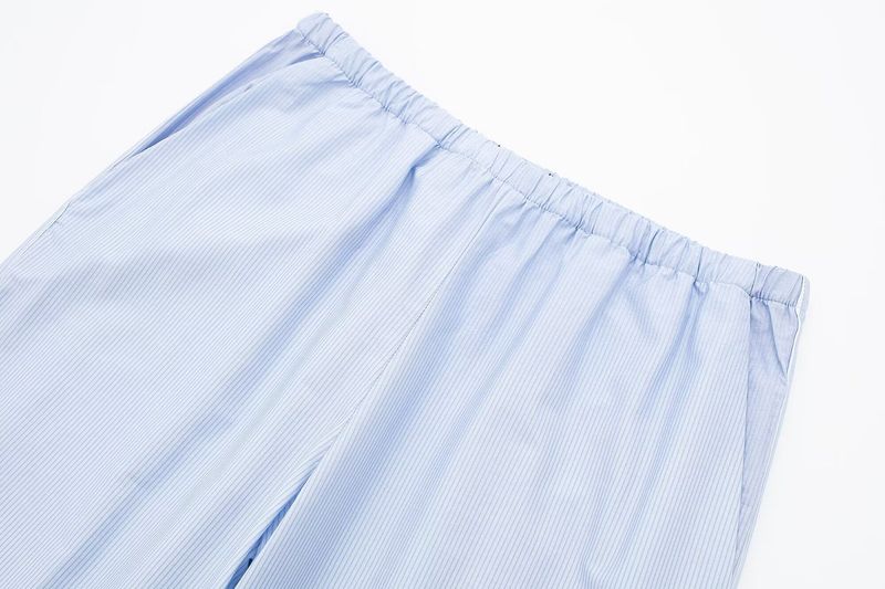 Women s Spring New Casual Striped Pajama Style Pants_voghion.com