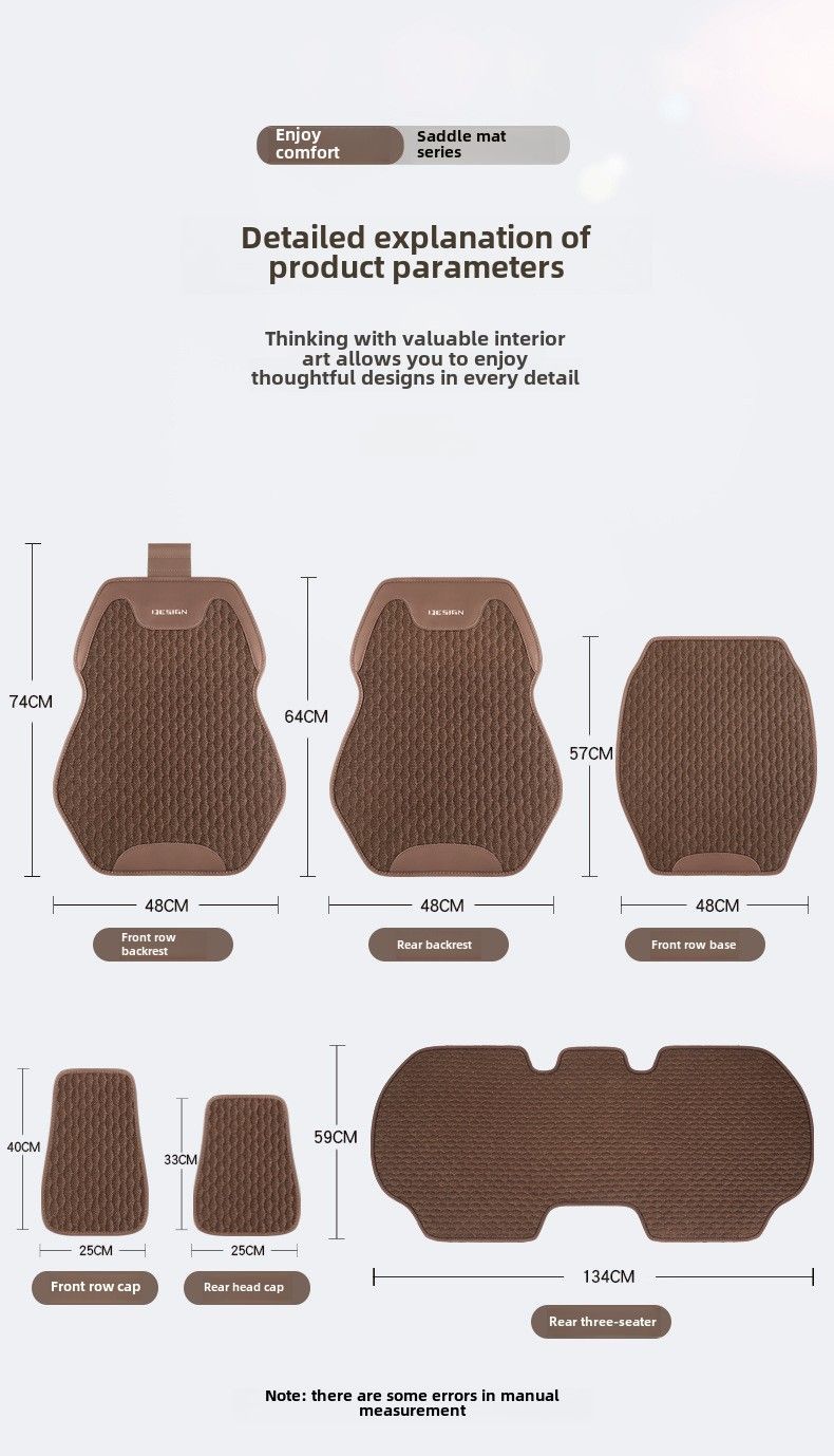 Cross-border foreign trade car seat cover four seasons seat cushion full surround seat cover saddle cushion car cushion manufacturers wholesale_voghion.com
