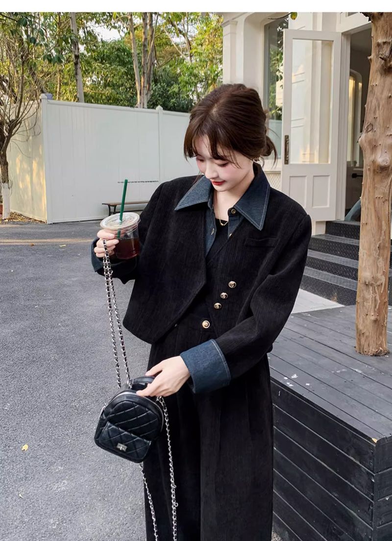 Complete Set OOTD Jacket Women 2025 New Elegant Decent Two-Piece Suit For Spring And Autumn_voghion.com