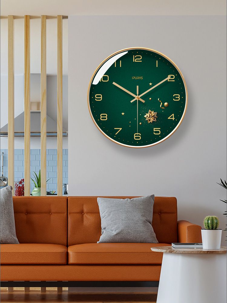 Yipula 8142 Einfache frische Wand Wohnzimmer Mode neue nordische stille Sweep Sekunden Quarzuhr_voghion.com