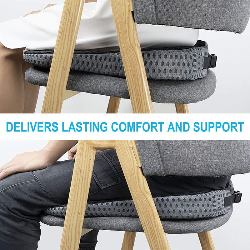 Universal Car Memory Foam Cushion Front Seat Anti-slip Heightening Pad Driver Enhanced Driving Vision Auxiliary_voghion.com