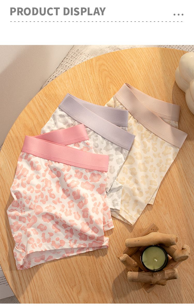 Men's Underwear Ice Silk Breathable Summer Comfortable Sexy Boys' Personality Silky Mesh Boxer Briefs_voghion.com