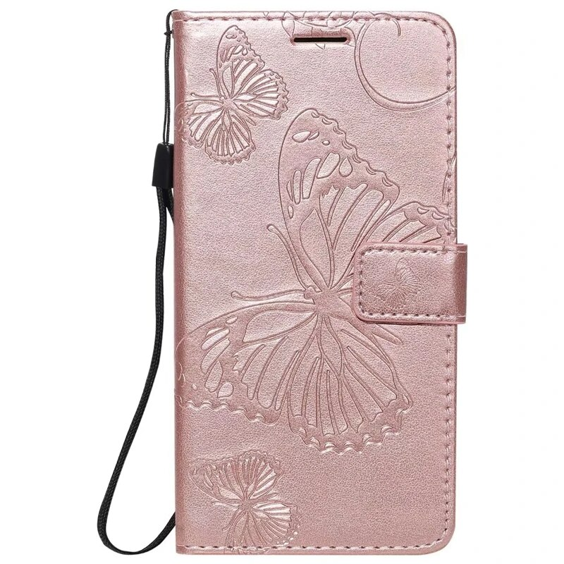 iPhone 14 Luxus Prägung Schmetterling Book Case für iPhone 11 12 13 14 Pro Max XR XR XS MAX 6 7 8 Plus Brieftasche PU Leder Fli_voghion.com