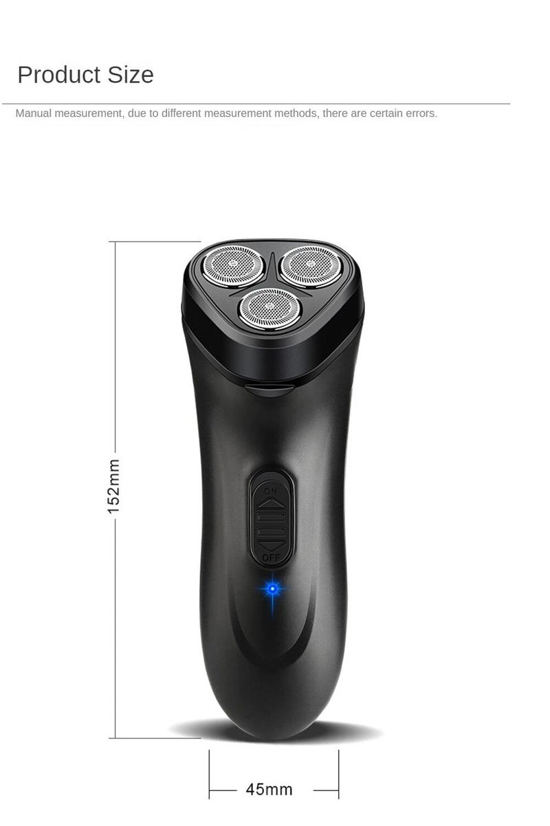 Shaver For Men Portable Electric Beard Knife USB Charging Men's Shavers Face Body Razor_voghion.com