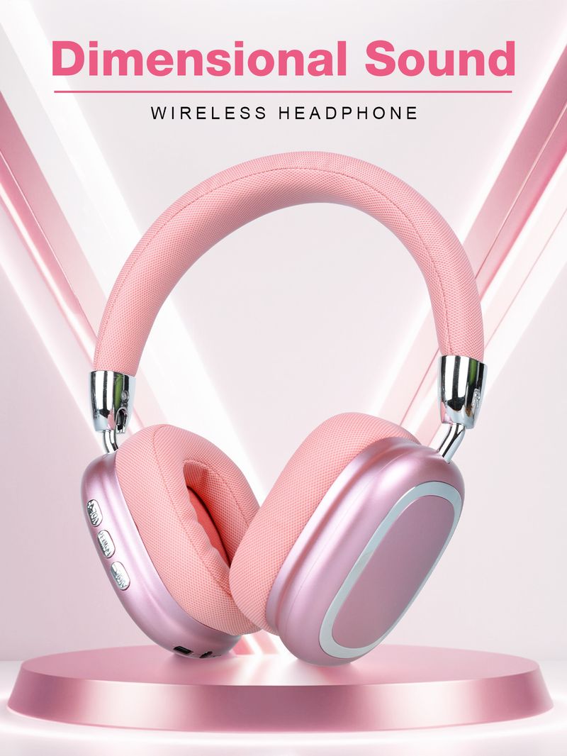 B35 Over-Ear Bluetooth Metallic DJ Kabellose Musikkopfhörer Universal für Mobile Gaming_voghion.com