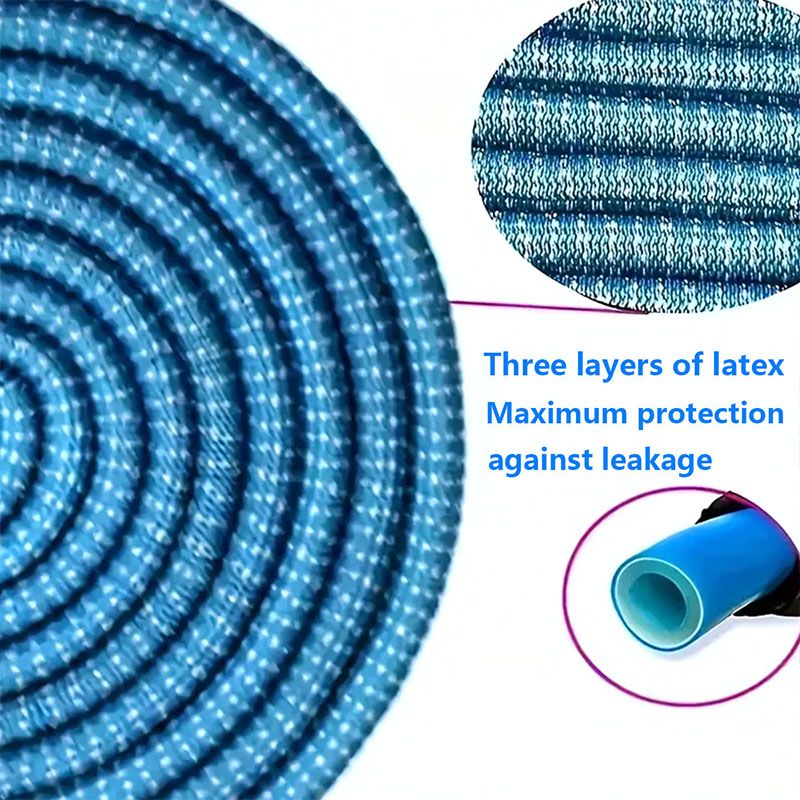 1 Piece Durable Rubber Hose, US Standard Connector, Suitable For Gardening, Car Washing, And Pet Bathing. Garden Hose Kit | Telescopic Hose | Durable_voghion.com