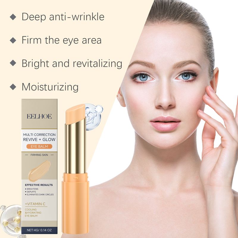 EELHOE Vitamin C Brightening Firming Cream Bar Reduces Fine Lines Bags, Improves Eye Temperature And Nourishes The Eyes_voghion.com