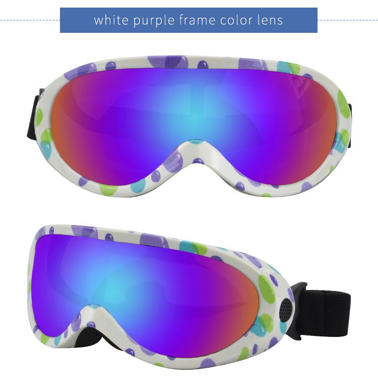 Adult single-layer ski with REVO coating for UV protection and snow blind skiing goggles_voghion.com