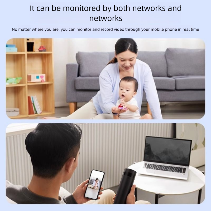 AOC Wireless Surveillance Camera 4G Free Data Infrared Car Home Remote Mobile Monitoring WiFi Version No Plug-in_voghion.com