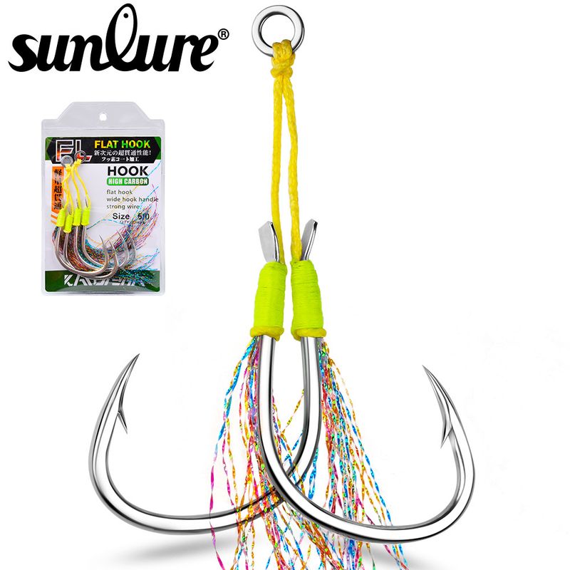 Large Sea Fishing Thickened Crooked Mouth Maruyo Single Bulk Iron Plate Fish Hook_voghion.com