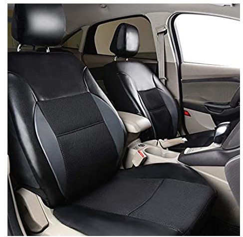 pu lederen auto kunstleder 5-zits auto universele boog sandwich stiksels lederen stoelhoes_voghion.com
