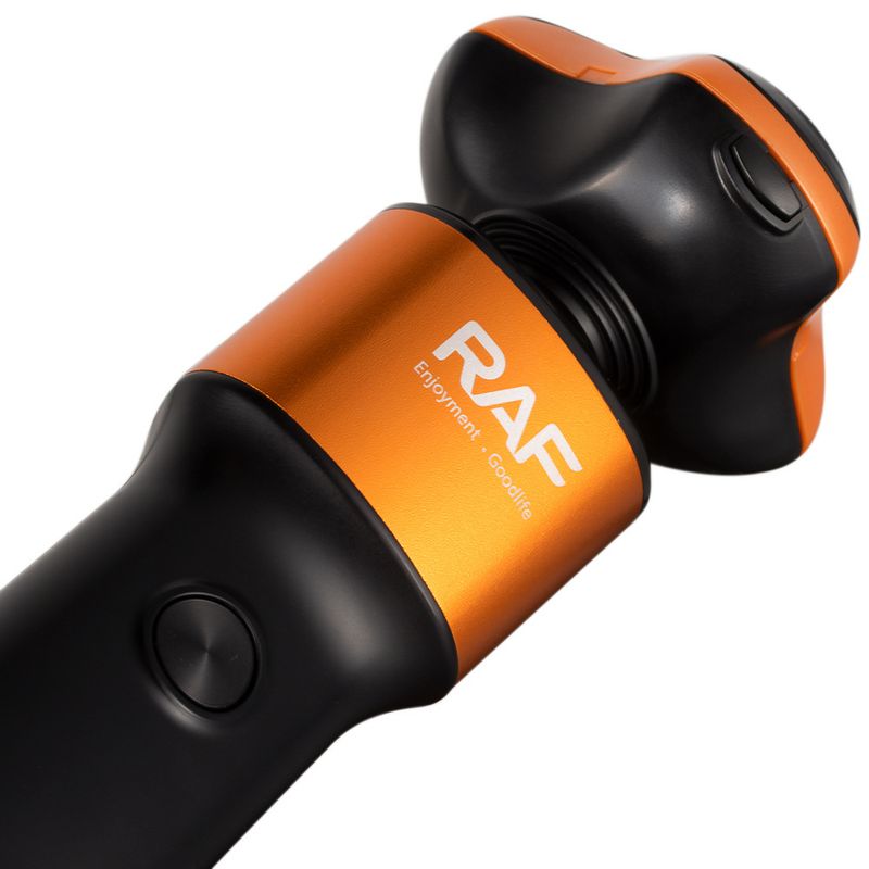RAF Electric Shaver Washable Rechargeable Three Heads Independent Floating Digital Display Portable_voghion.com