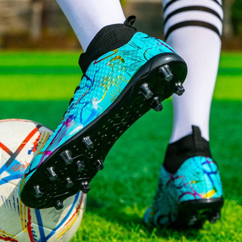 Hochwertige Herren-Fußballschuhe Neue hochwertige Fußballschuhe mit langen Spikes und gebrochenen Spikes für Damen im Freien Sportschuhe EU35-46_voghion.com