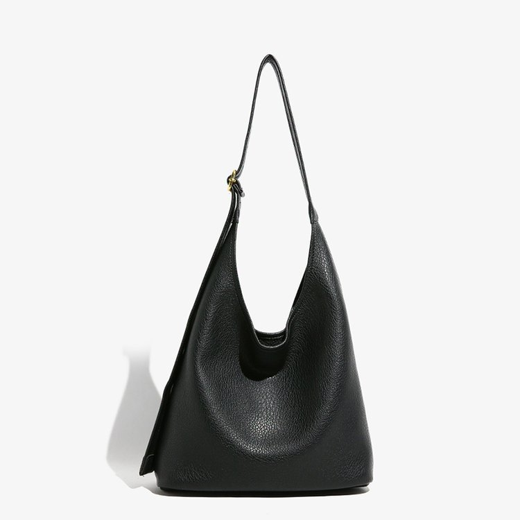 Sac sous les bras de grande capacité pour femmes 2024 hiver nouvelle mode décontractée simple et polyvalente populaire sac à bandoulière simple sac de banlieue simple_voghion.com