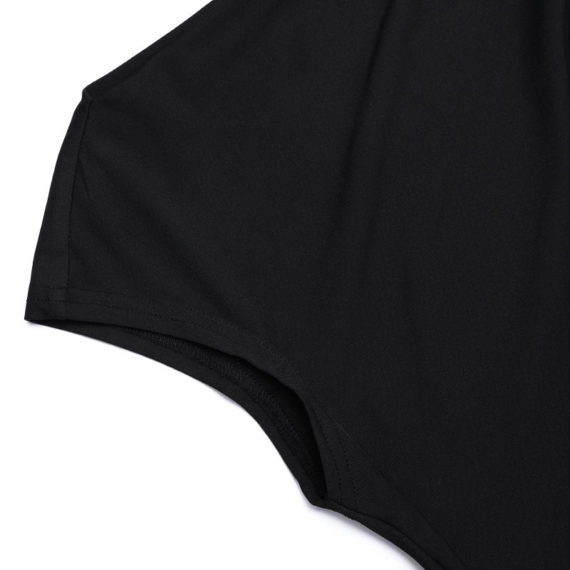XY24158 Été 2024 Nouvelle robe longue coupe slim avec taille cintrée sexy, manches courtes torsadées et fendues_voghion.com