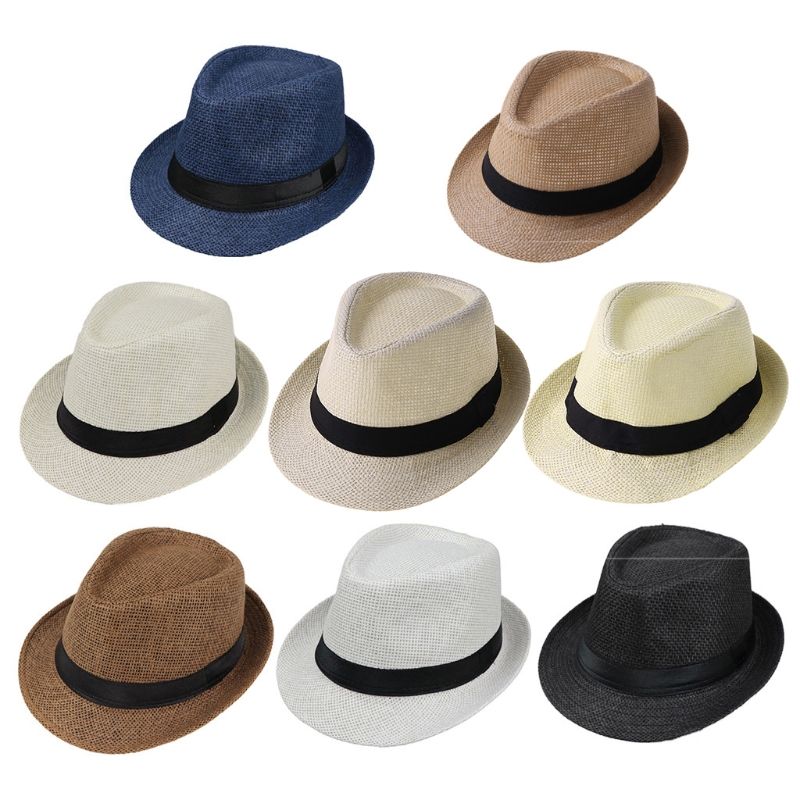 Neu eingetroffen Baby Mädchen Jungen Kinder Hautfreundliche Sommerhüte Cap Strand Outdoorsport Stroh Sonne zum Schutz_voghion.com