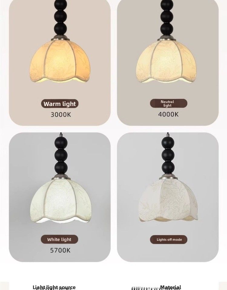 Lampada a sospensione vintage in stile americano Nanyang per camera da letto, comodino, corridoio, sala da pranzo, bar_voghion.com