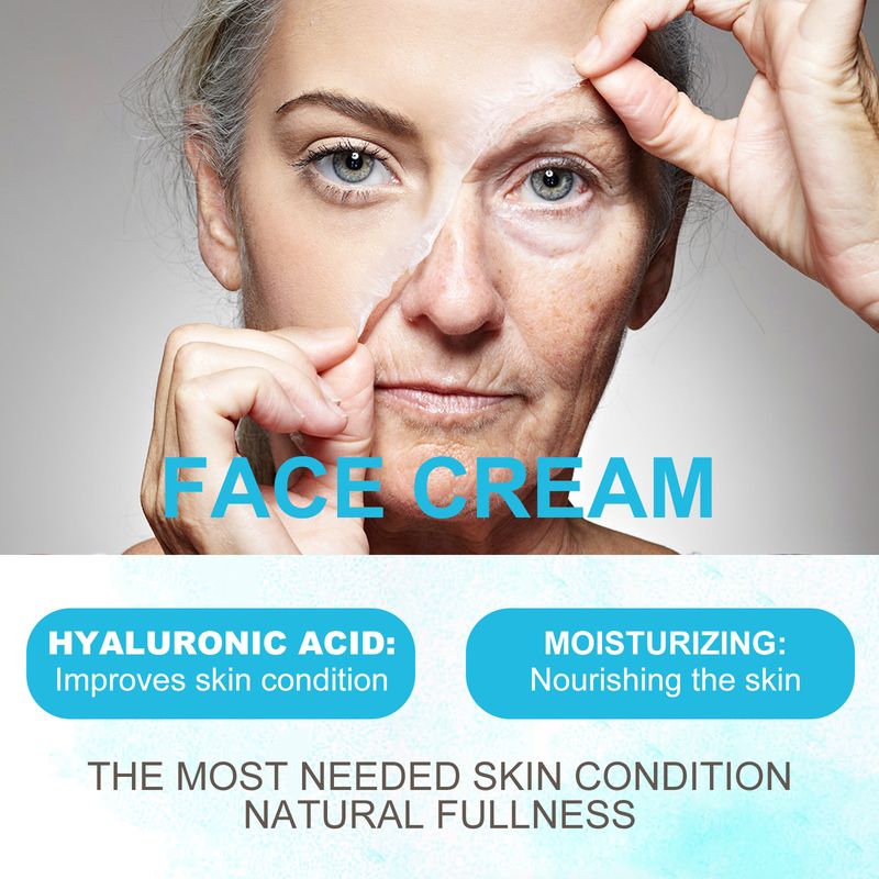 Krem z kwasem hialuronowym, nawilżający skórę, nawilżający i odżywczy_voghion.com