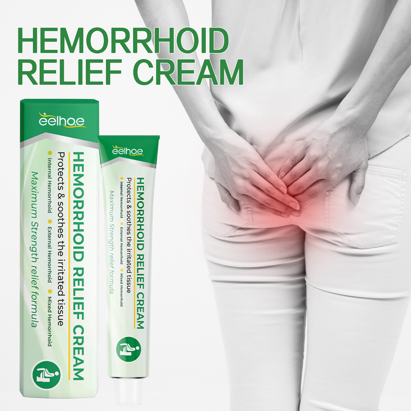 Cremă pentru hemoroizi Relief Beautiful pentru repararea analului, îndepărtarea lânii, ameliorarea umflăturilor, hemoroizi, dureri, ,_voghion.com
