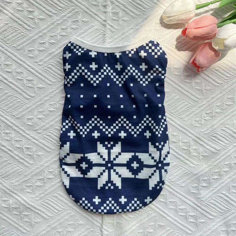 Gilet estivo natalizio per animali domestici, cane, gatto, sottile e traspirante, orsetto Bomei, piccolo cane, vestito per animali domestici_voghion.com