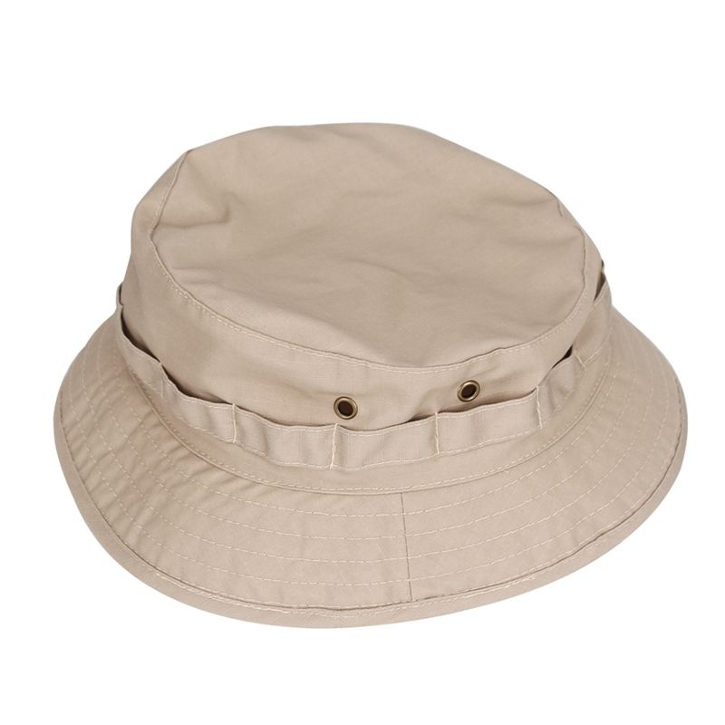 Fashion Flat Top Camo Summer Boonie Camouflage Travel Bucket t Hunting Fishing Adjustable Jungle Bush Cap Men's Hiking Panama_voghion.com
