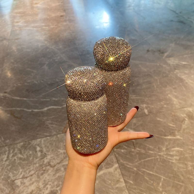 Elegant Bullet-Shaped Stainless Steel Tumbler - 304 Inner Layer, Compact & Stylish (180ml/220ml, Perfect For Women, Travel & Gifts)_voghion.com