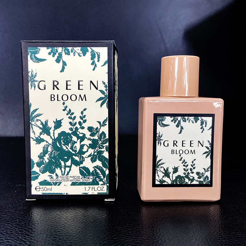 BY Bioti Huayue Blooms Green Floral Women's perfume Fresh and Elegant eau de toilette 50ML_voghion.com
