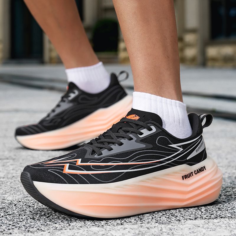 High-quality Running Shoes Unisex Cushioning Outdoor Cross Training Jogging Breathable Comfy Sneakers Men Walking Training Shoes_voghion.com