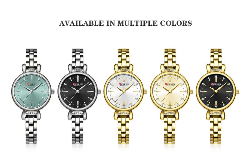 Women's Elegant Rhinestone Chain Watch With Mineral Glass, Quartz Movement, 30M Water Resistance - Perfect For Casual & Daily Wear_voghion.com