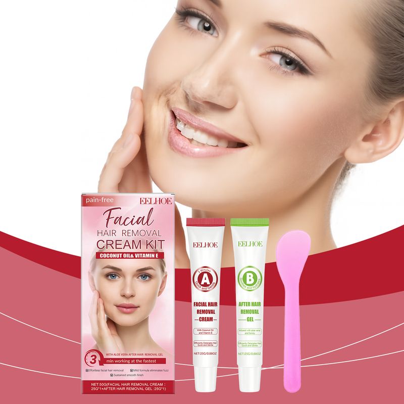 EELHOE Kit Sanfte Reinigungscreme für die Lippen und das Gesicht_voghion.com