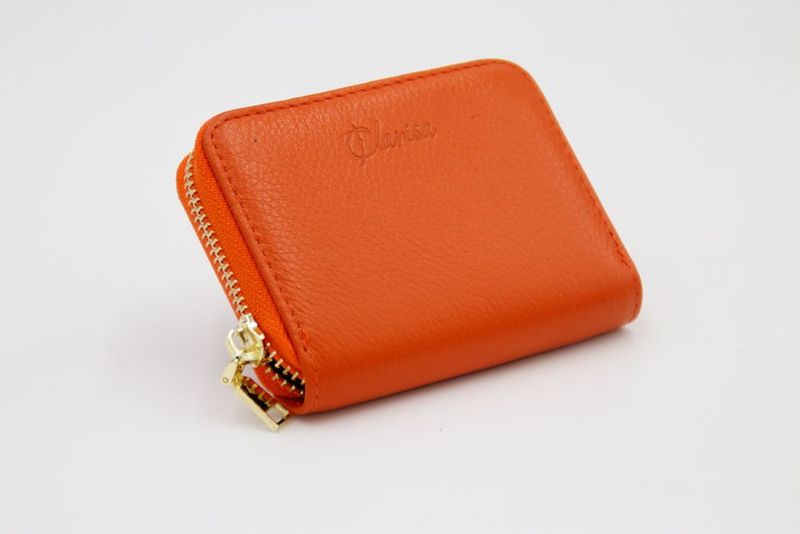 Secure My Clarisa - Leather Card Holder Wallet_voghion.com