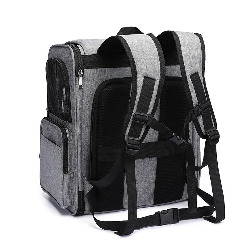 Grenzüberschreitender, maßgefertigter, großer, tragbarer Outdoor-Katzenrucksack – erweiterbar, faltbar, atmungsaktiv_voghion.com