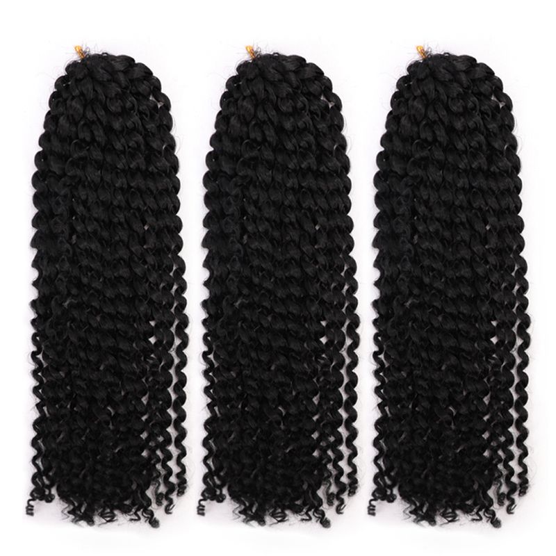12 Zoll Afro Kinky Curly Marley Crochet Bracelet Hoer Synthetesch Jerry Curl Flechthoerverlängerungen Kuerz Passioun Twist Fir Zöpfe_voghion.com