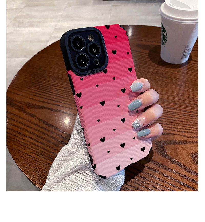 Red Heart 11 14 Phone Case 13 For Women IPhone 12 Compatible 6s/8 Plus New Pro Max_voghion.com
