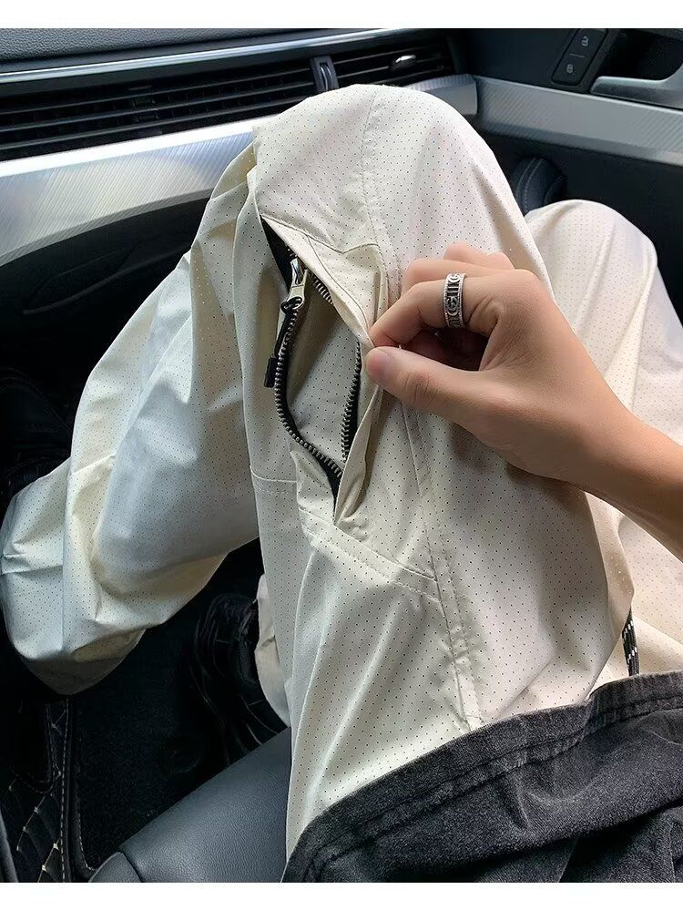 Pantaloni da lavoro in nylon ad asciugatura rapida, stile americano, sottili e traspiranti, da uomo in estate, modello Assault a gamba dritta_voghion.com