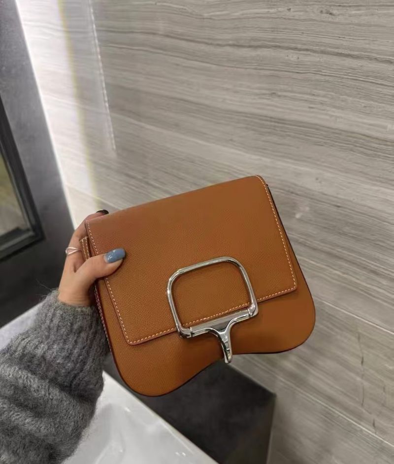 Echtes Leder Damen Schulter Mode Sattel Große Kapazität Vielseitige Crossbody Einzigartige Hüfttasche_voghion.com