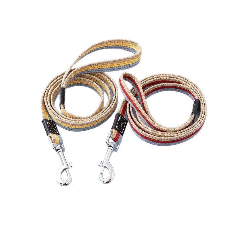 Pet Canvas Set Walking Chain Leash Dog Training Rope_voghion.com