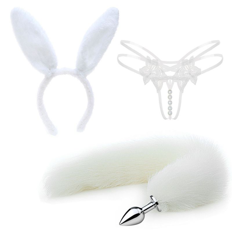 luckyqqyp Sexspielzeug-Set Cosplay Nippelklemmen Analplug Anfänger SM Erstmalige Verwendung_voghion.com