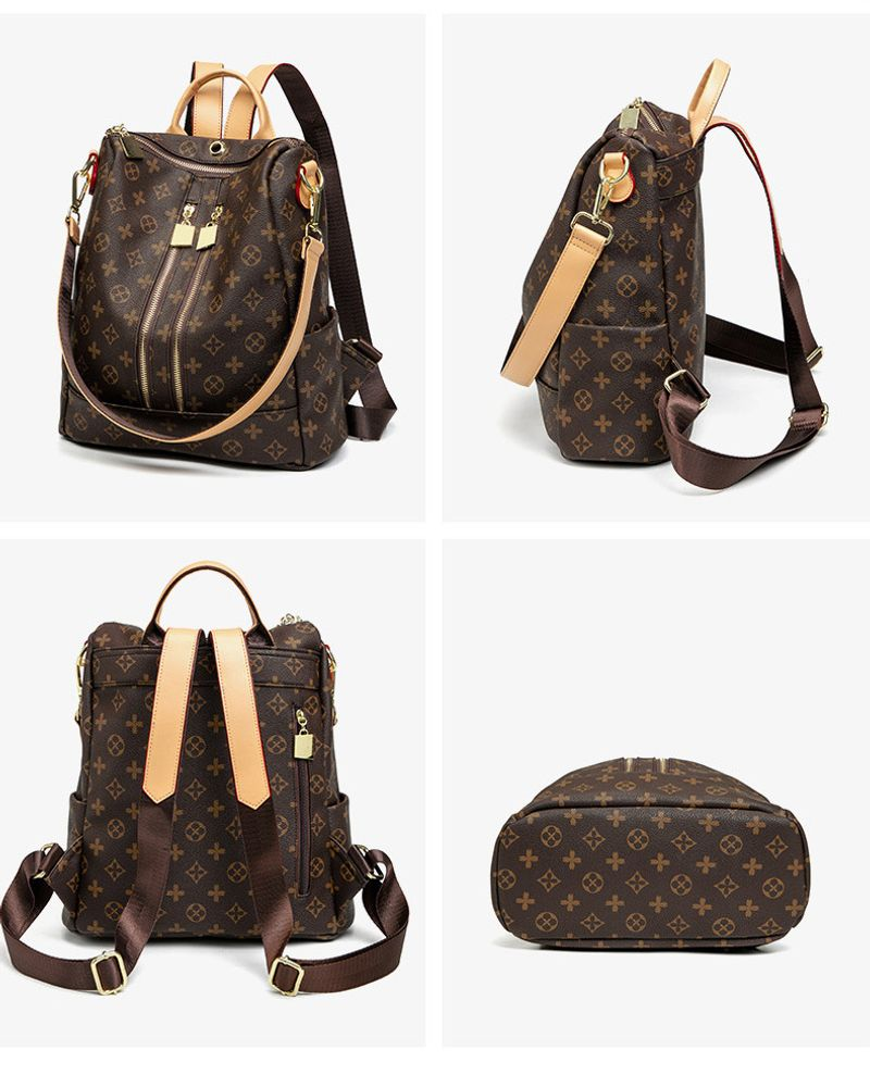 2023 Nova Moda Lazer Mochila Feminina de Grande Capacidade_voghion.com