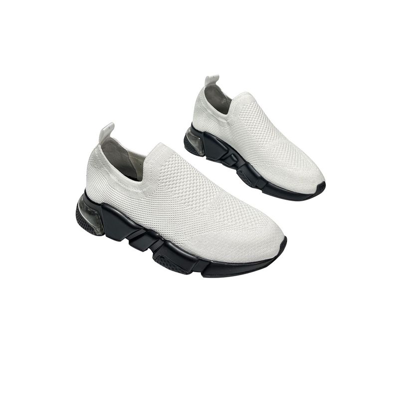 New Style Slip-On Fleece-Lined Sports For Men And Women, Black Work Comfortable Casual Cloth Shoes, Double Cotton Shoes_voghion.com
